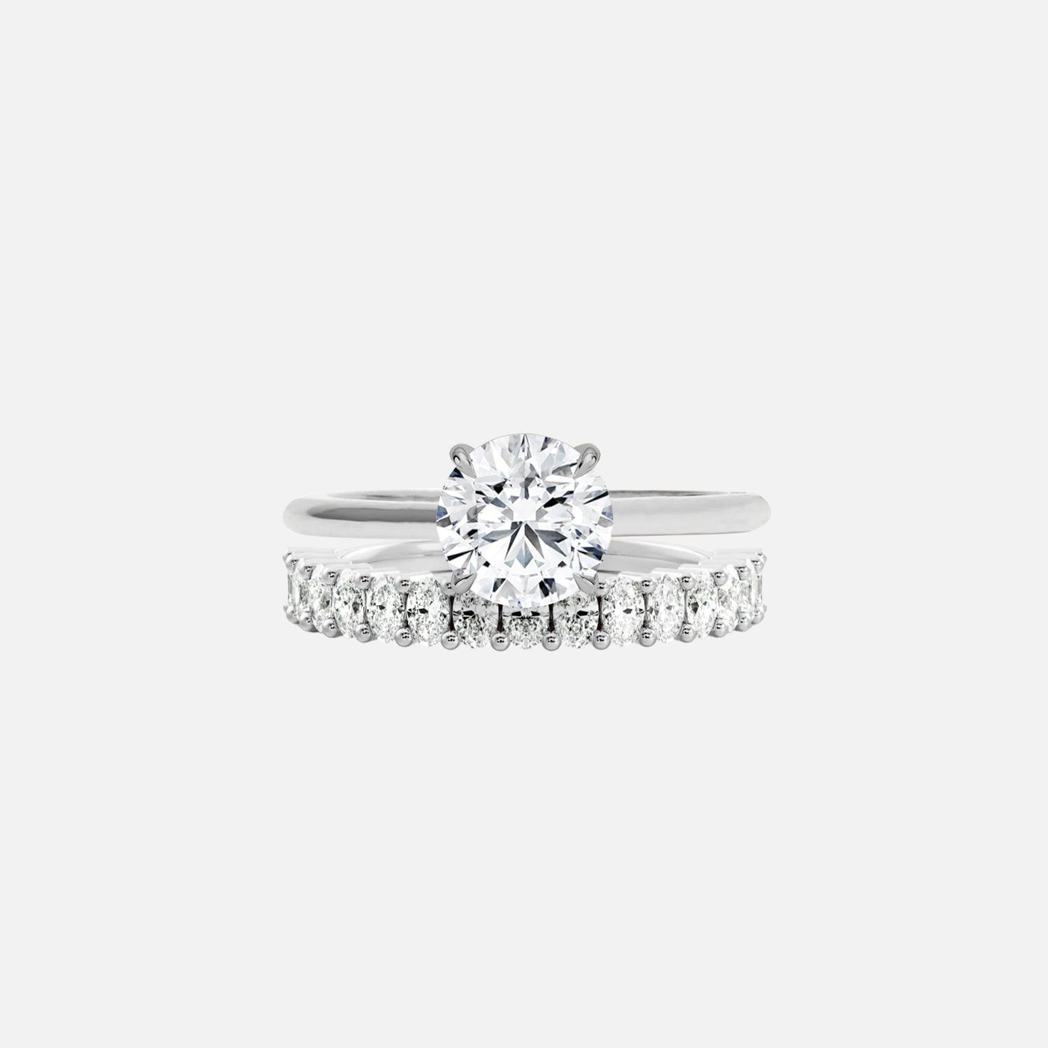 Round Becca Ring Stack - KNT - Engagement Rings, Wedding Bands & Fine Jewelry