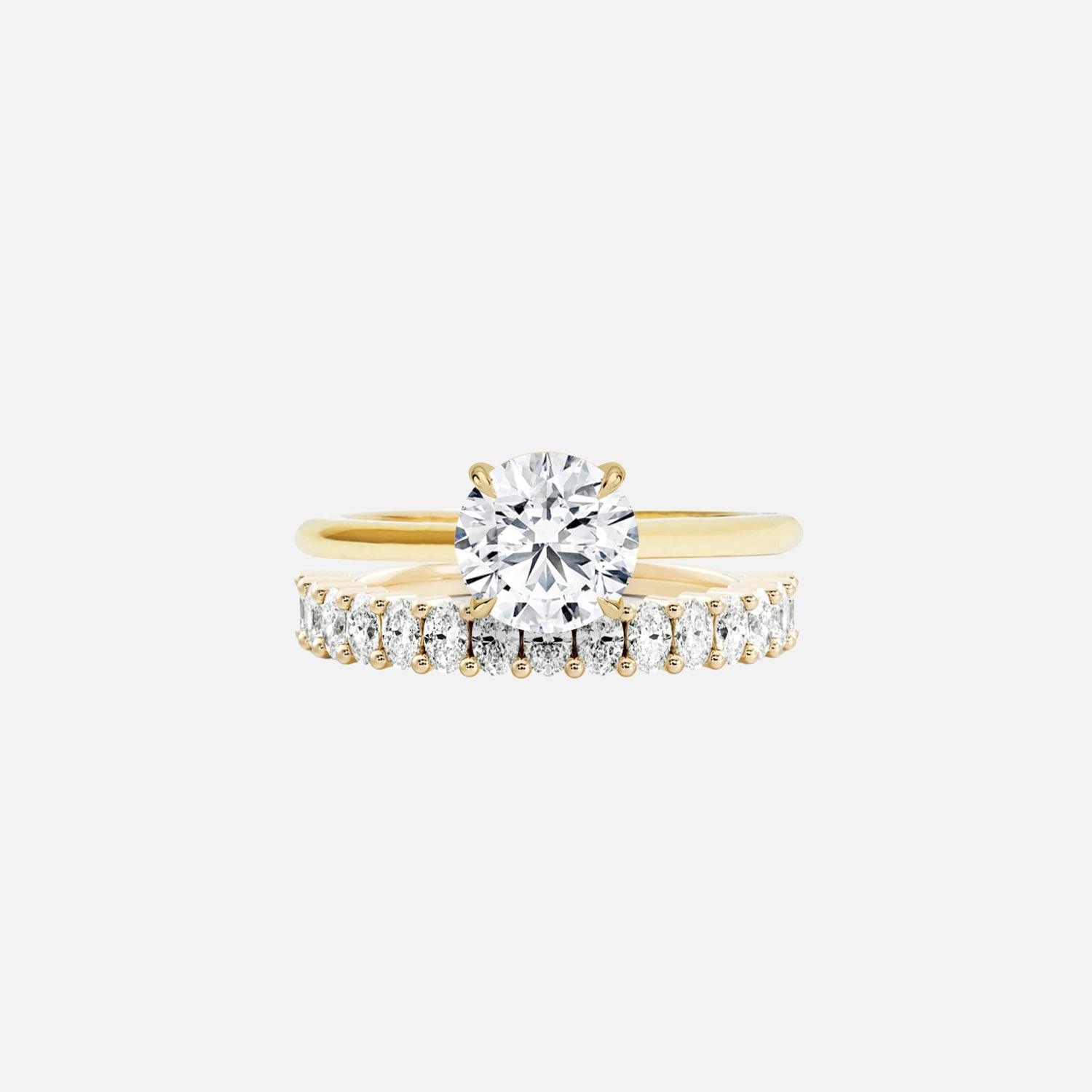 Round Becca Ring Stack - KNT - Engagement Rings, Wedding Bands & Fine Jewelry