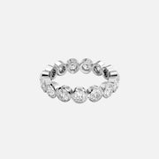  Round Bezel Eternity Ring 18k White Gold 2 0 001