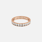  Round Channel Eternity Ring 14k Rose Gold 1 2 001