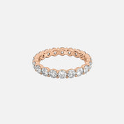  Round Eternity Ring 14k Rose Gold 2 0 001