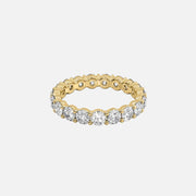  Round Eternity Ring 14k Yellow Gold 3 0 001