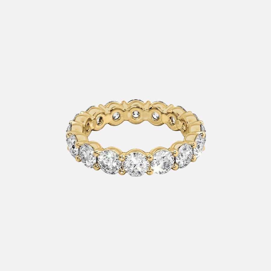  Round Eternity Ring 14k Yellow Gold 4 0 001
