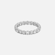  Round Eternity Ring 18k White Gold 2 0 001