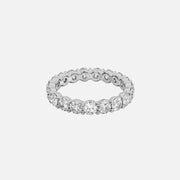  Round Eternity Ring 18k White Gold 3 0 001