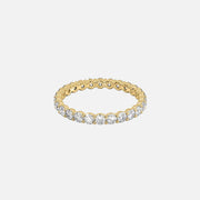  Round Eternity Ring 18k Yellow Gold 1 2 001