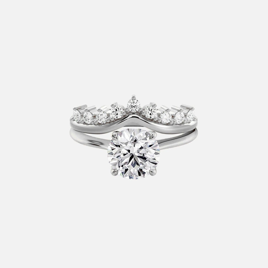 Round Glamour Ring Stack - KNT - Engagement Rings, Wedding Bands & Fine Jewelry