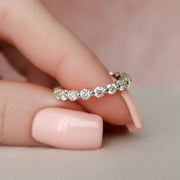  Round Shared Prong Eternity Ring 14k Yellow Gold 1 5 004