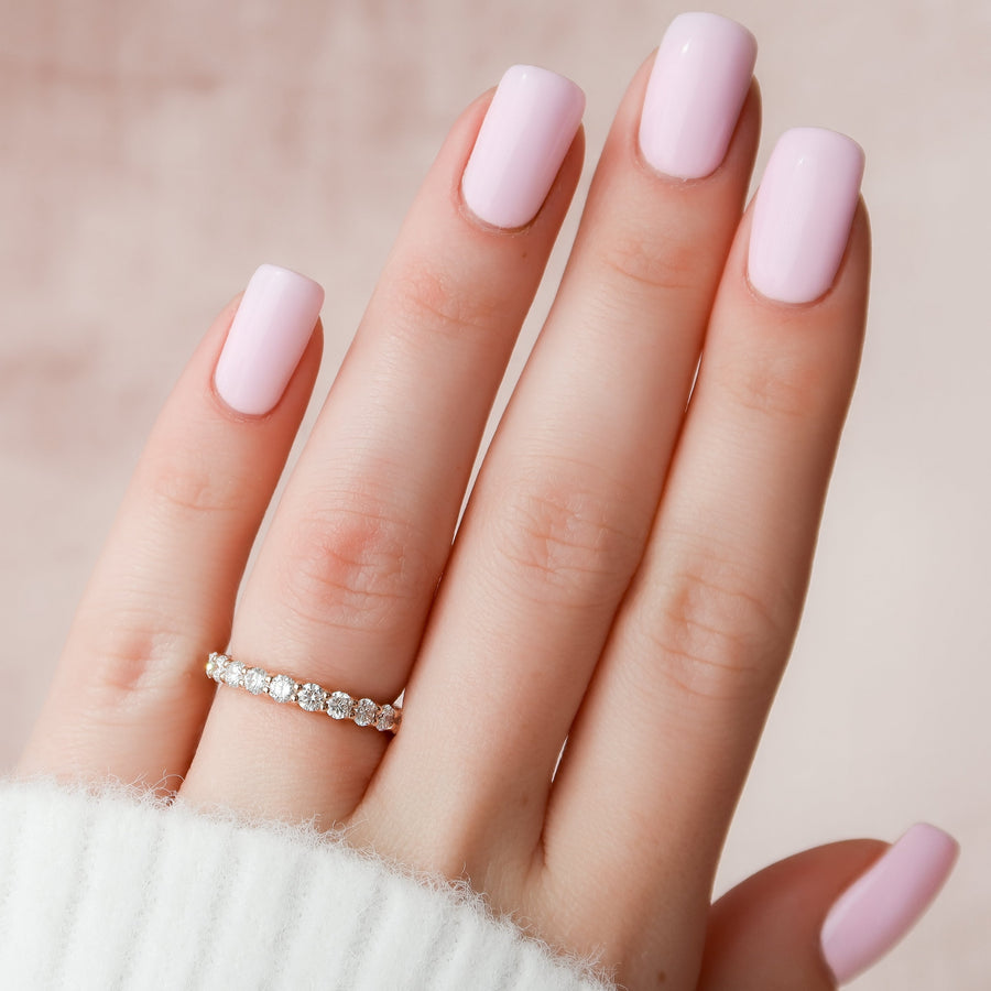  Round Trellis Eternity Ring 18k Rose Gold 2 0 002