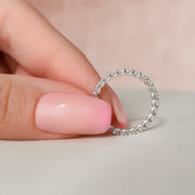  Round U Prong Eternity Ring 14k White Gold 1 2 005 Final