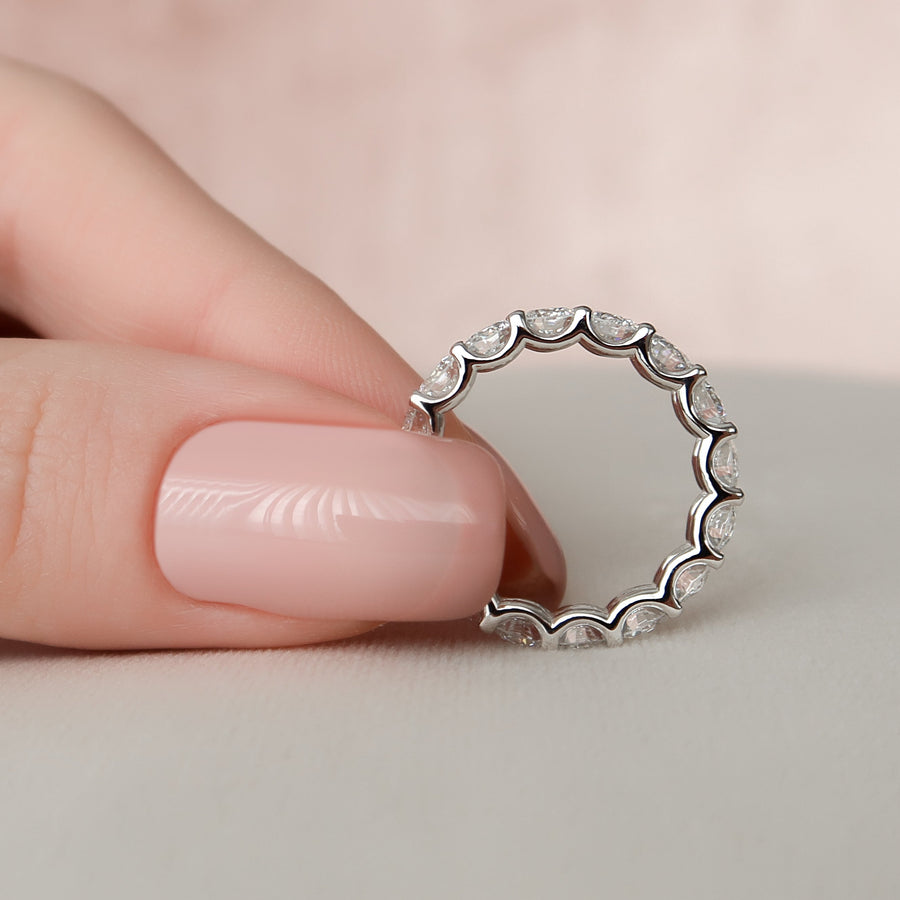  Round U Prong Eternity Ring 14k White Gold 4 0 005 Final