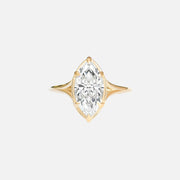 The Vintage Royal Marquise Moissanite Ring - KNT - Engagement Rings, Wedding Bands & Fine Jewelry