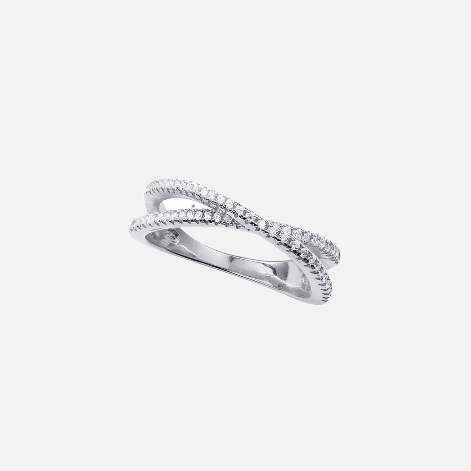 The Pave Sensation Moissanite Ring - KNT - Engagement Rings, Wedding Bands & Fine Jewelry