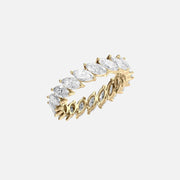  Slanted Marquise Eternity Ring 14k Yellow Gold 3 0 002
