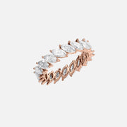  Slanted Marquise Eternity Ring 18k Rose Gold 3 0 002