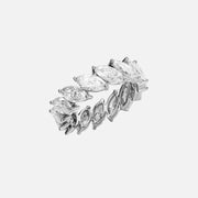  Slanted Marquise Eternity Ring 18k White Gold 5 0 002