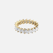  Slanted Marquise Eternity Ring 18k Yellow Gold 3 0 001