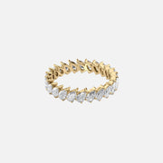  Slanted Pear Eternity Ring 18k Yellow Gold 2 5 001