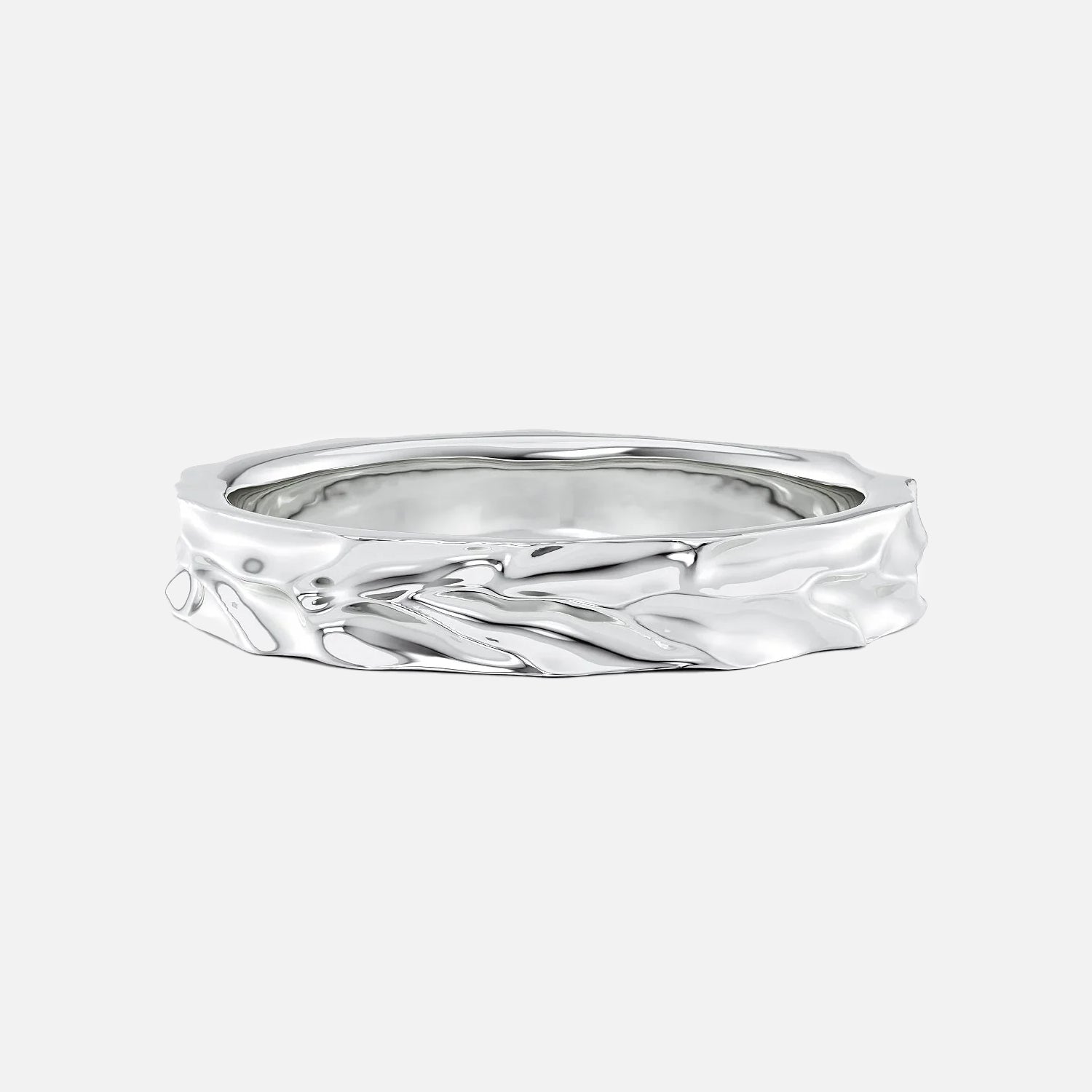 The Designer Sparkle Veins Moissanite Ring - KNT - Engagement Rings, Wedding Bands & Fine Jewelry