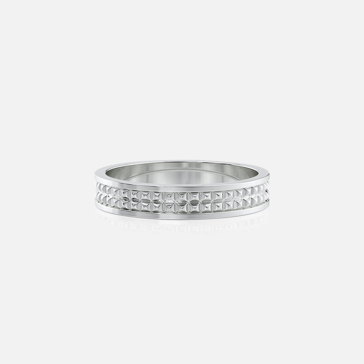 The Classic Spike Solid Moissanite Ring - KNT - Engagement Rings, Wedding Bands & Fine Jewelry