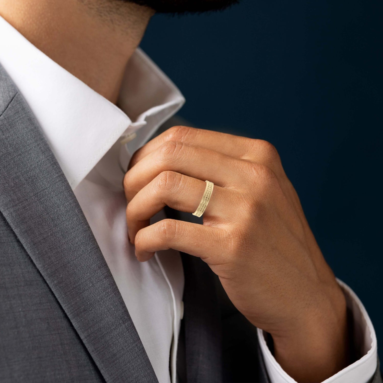 The Classic Spike Solid Moissanite Ring - KNT - Engagement Rings, Wedding Bands & Fine Jewelry
