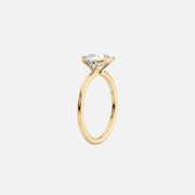 The Eliza Cushion Lab Diamond Ring 18K Yellow Gold 002