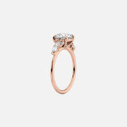  The Abigail Marquise Lab Diamond Ring 18k Rose Gold 002