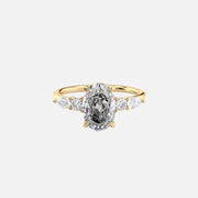 The Abigail Oval Lab Diamond Ring 14k Yellow Gold 001