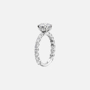  The Adelle Oval Lab Diamond Ring 14k White Gold 002