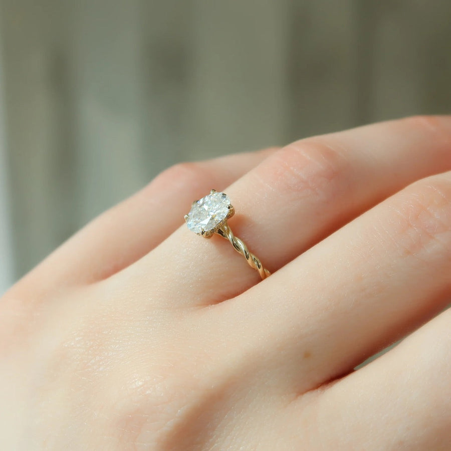  The Alice Oval Moissanite Ring 14k Yellow Gold 004 Final