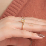  The Alice Round Lab Diamond Ring 14k Yellow Gold 004 Final