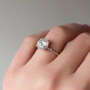  The Alice Round Lab Diamond Ring 18k White Gold 004 Final