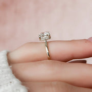 The Aline Cushion Lab Diamond Ring 18k Yellow Gold 004 Final