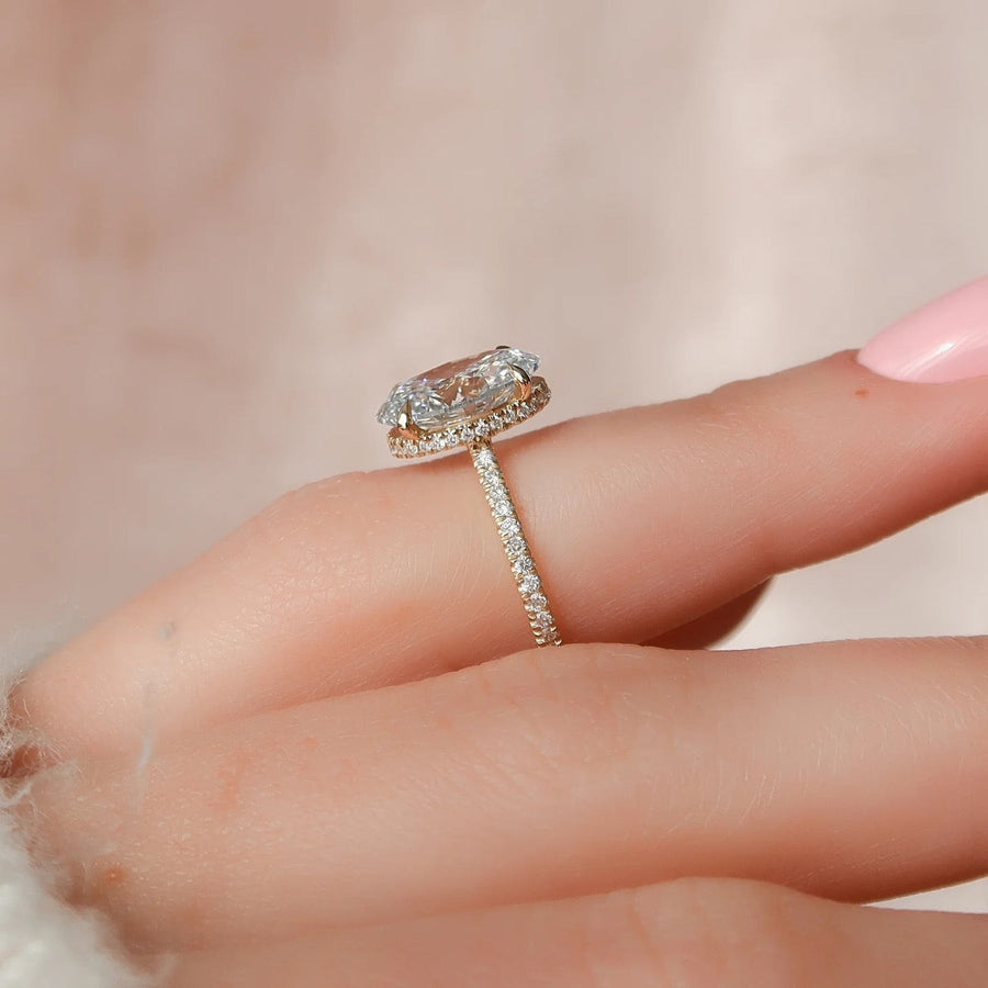  The Aline Oval Moissanite Ring 14k Yellow Gold 004 Final