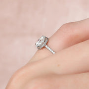  The Aline Round Moissanite Ring 14k White Gold 004 Final