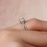  The Angelina Princess Lab Diamond Ring 18k White Gold 004 Final