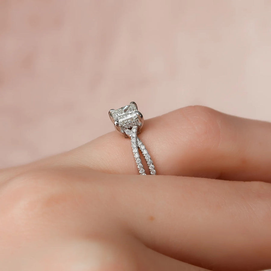  The Angelina Princess Moissanite Ring 14k White Gold 004 Final
