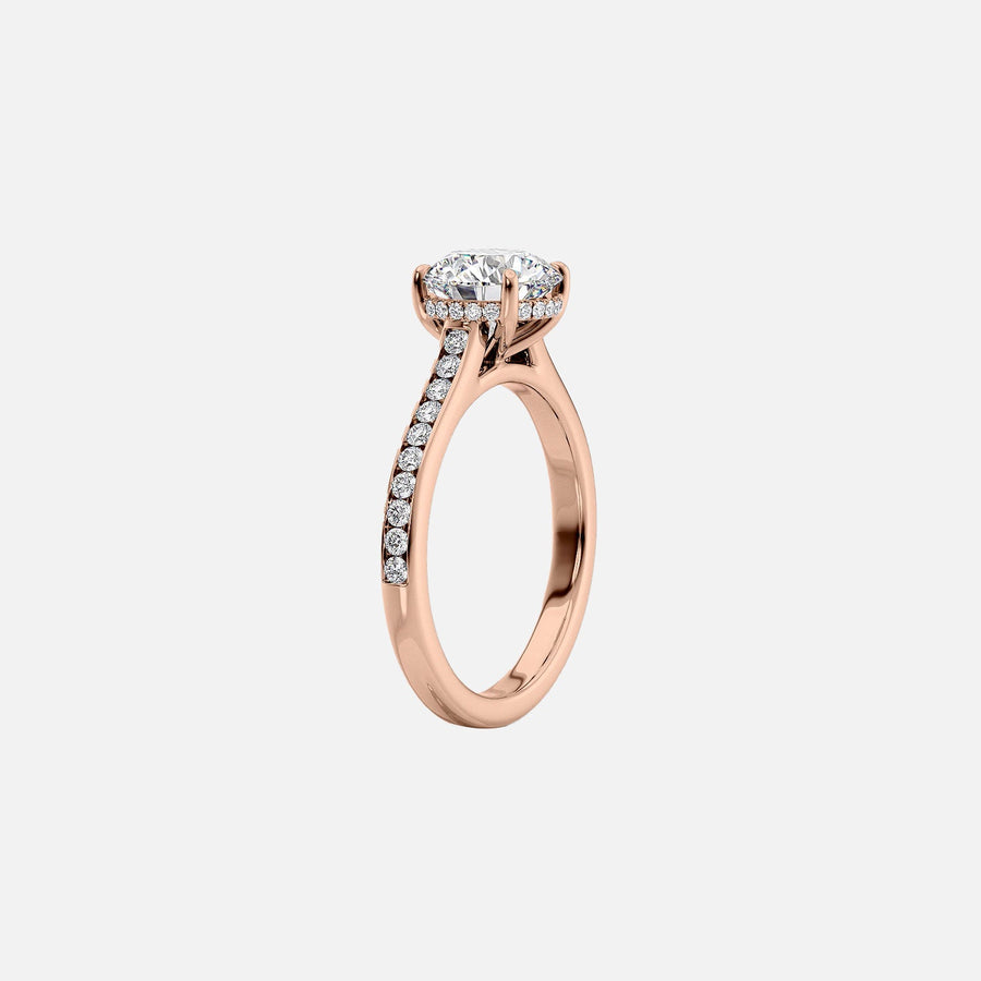  The Cameron Marquise Lab Diamond Ring 18k Rose Gold 002