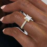  The Catherine Princess Lab Diamond Ring 18k Yellow Gold 006 Final