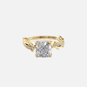 The Coco Cushion Pave Moissanite Ring - KNT - Engagement Rings, Wedding Bands & Fine Jewelry