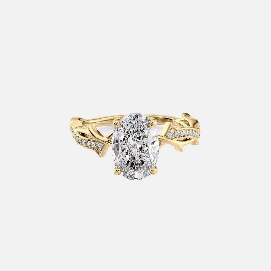 The Coco Oval Pave Moissanite Ring - KNT - Engagement Rings, Wedding Bands & Fine Jewelry