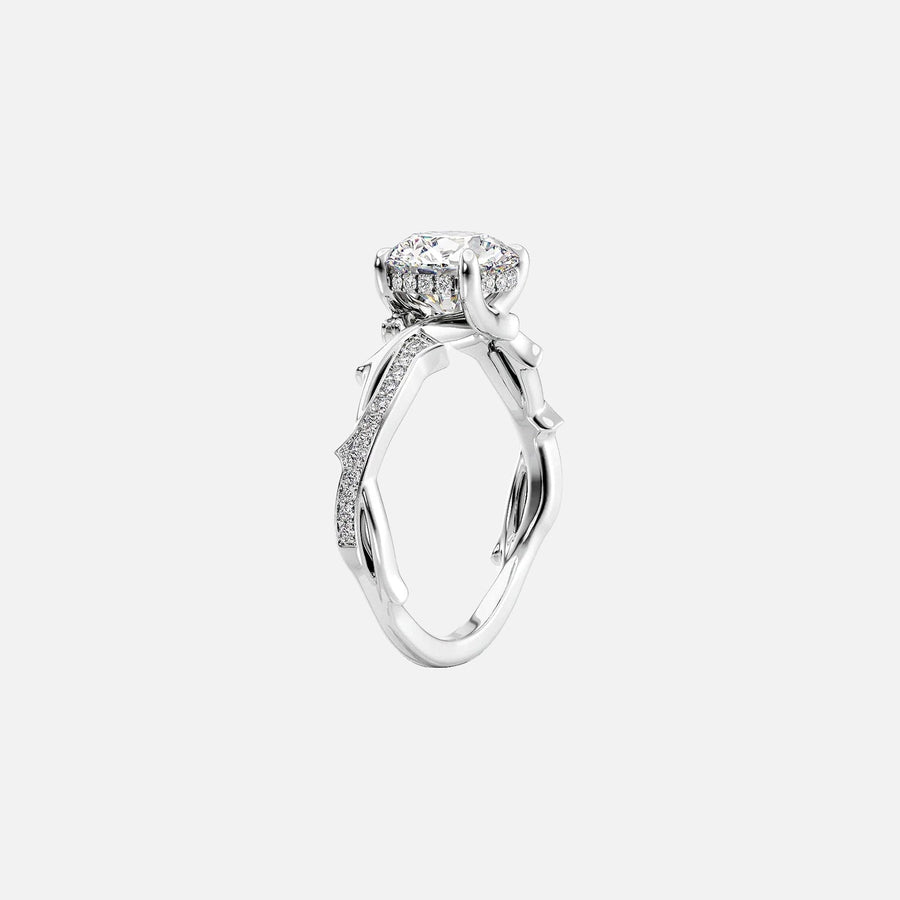 The Coco Princess Pave Moissanite Ring - KNT - Engagement Rings, Wedding Bands & Fine Jewelry