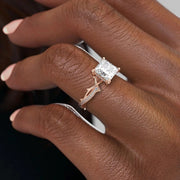 The Coco Princess Pave Moissanite Ring - KNT - Engagement Rings, Wedding Bands & Fine Jewelry