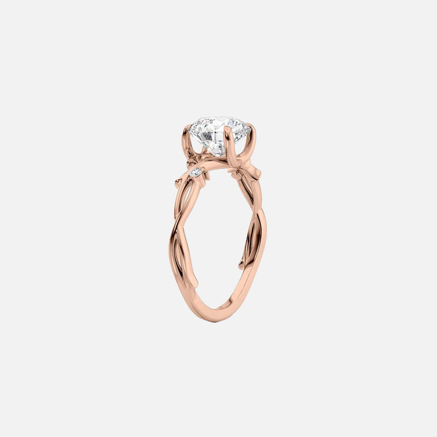 The Coco Princess Side Stone Moissanite Ring - KNT - Engagement Rings, Wedding Bands & Fine Jewelry