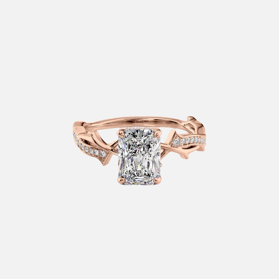 The Coco Radiant Pave Moissanite Ring - KNT - Engagement Rings, Wedding Bands & Fine Jewelry