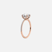 The Elisa Marquise Pave Moissanite Ring - KNT - Engagement Rings, Wedding Bands & Fine Jewelry