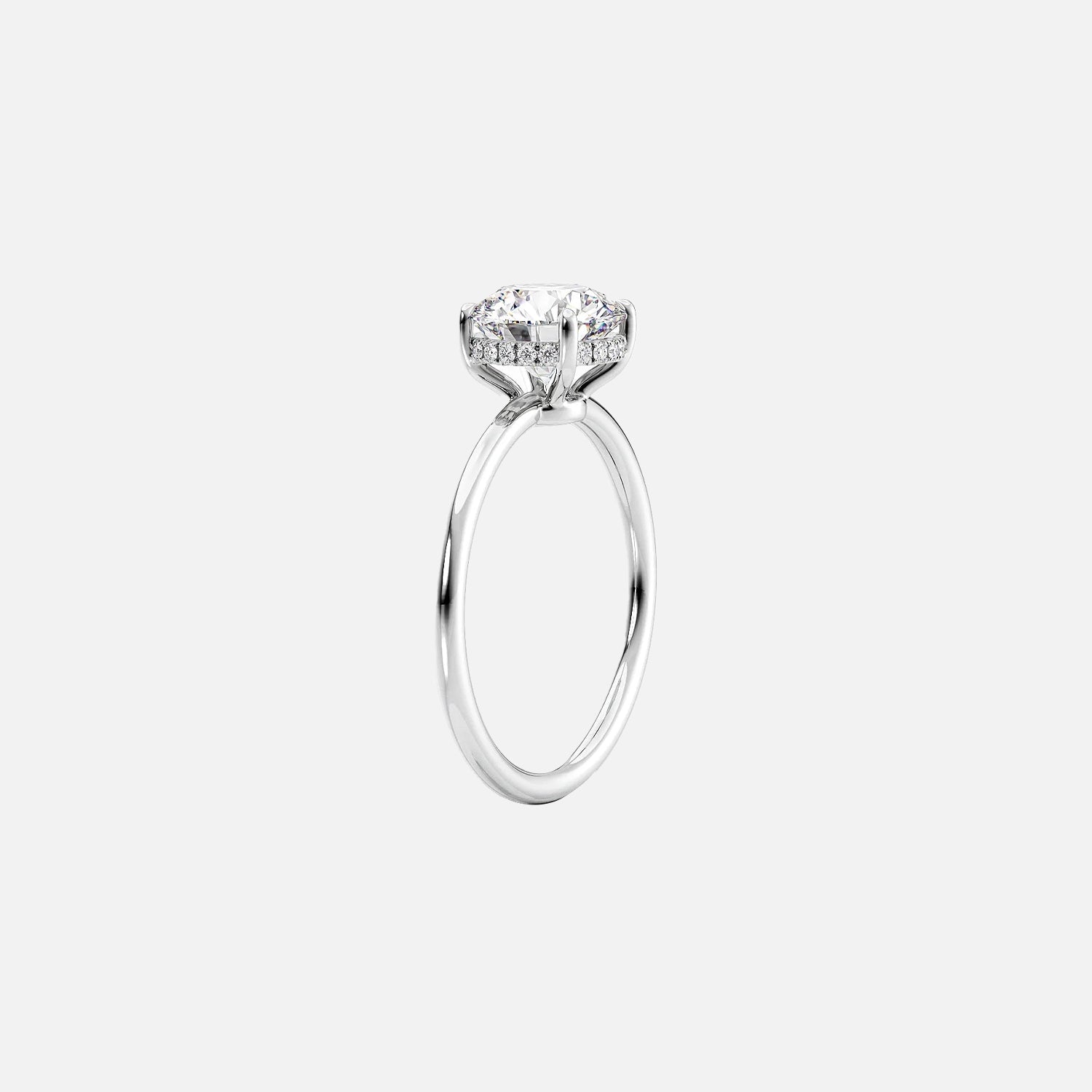 The Elisa Oval Solitaire Moissanite Ring - KNT - Engagement Rings, Wedding Bands & Fine Jewelry