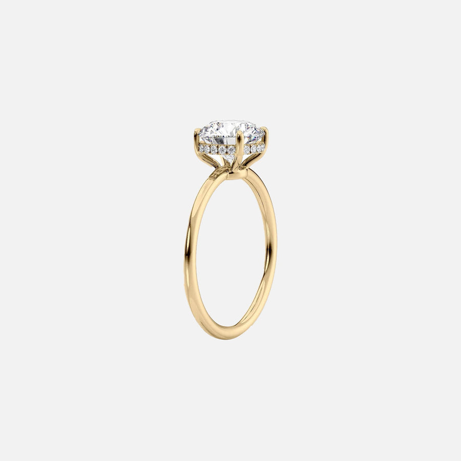 The Elisa Oval Solitaire Moissanite Ring - KNT - Engagement Rings, Wedding Bands & Fine Jewelry