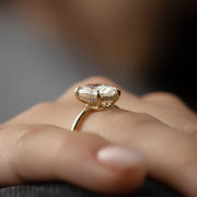The Elisa Oval Solitaire Moissanite Ring - KNT - Engagement Rings, Wedding Bands & Fine Jewelry