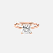 The Elisa Princess Solitaire Moissanite Ring - KNT - Engagement Rings, Wedding Bands & Fine Jewelry